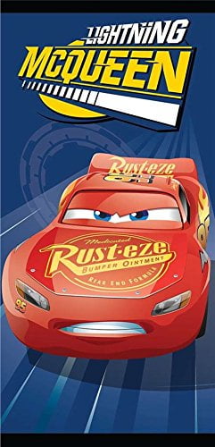 Cars 3 Pieces Pixar 100/% Cotton Bath and Fingertip Towel Sets Hand