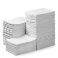 thumbnail image 1 of Baberos dentales JMU desechables de 3 capas, impermeables, 33,5 x 45 cm, 250 unidades, 1 of 8