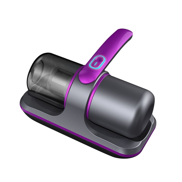 Instrumento De Eliminación De Ácaros Ultravioleta Eliminador de ácaros al vacío de mano 8000PA UV inalámbrico para sofá colchón (púrpura) Tmvgtek Libre de BPA