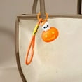 thumbnail image 5 of Luoshdecor Halloween Pumpkin Keychain Cute Keychain with LED Light for Women Halloween Gifts Bag Charms for Handbag Purse Car Keys, 5 of 6