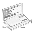 thumbnail image 5 of Mini Jewelry Scale Electronic Scale 1000g X 0.01g Scale Balance Pocket Kitchen Household Electronic Electronic Scale, 5 of 5