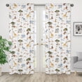 thumbnail image 2 of Jungle Semi-Sheer Rod Pocket Curtain Panels (Set of 2) by Sweet Jojo Designs, 2 of 5