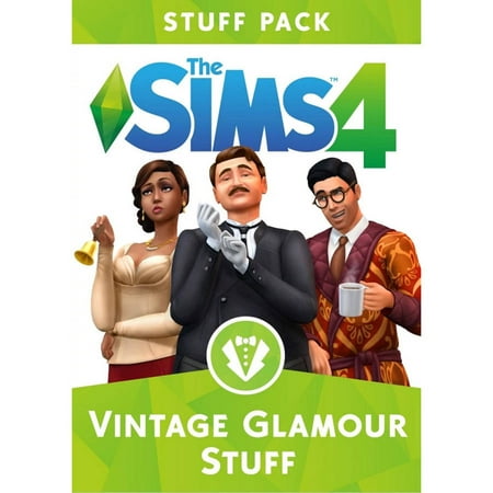Electronic Arts 030931 The Sims 4 Vintage Glamour Stuff ESD (Digital (Best Vintage Pc Games)