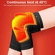 thumbnail image 2 of 2PCS Knee Support Knee C ompression Sleeve Brace Comp ression Band Breathable Design for Running Basketball Baseball Hiking Sport Activities, 2 of 4