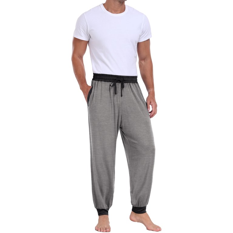 GIRUNS Men's Soft Rayon Pajama Pants photo 6