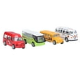 thumbnail image 1 of Juego De Autobús Para Niños, Juego De Rol, Juguete De Autobús Extraíble, Regalo De Cumpleaños, Imaginación Realista Para Mejorar La Imaginación Para Niños De 3 Años En ANGGREK Friction Powered Bus Toy, 1 of 8