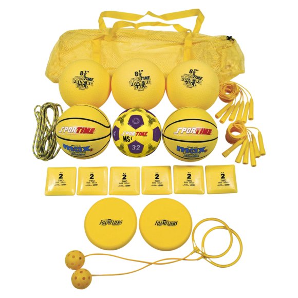 Recess Pack Sportime de grado 1, 19 unidades, color amarillo