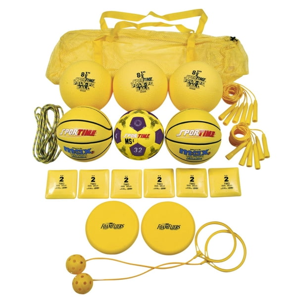 Recess Pack Sportime de grado 1, 19 unidades, color amarillo