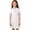 White, variant on Cethrio Girls Casual Dresses, Summer Collared Mid-length Short Sleeve School Uniform Dresses Pink Size 14-16