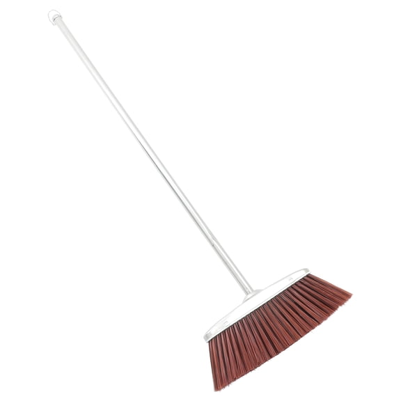 Long Handle Broom with Stainless Steel and Nylon for Room Cleaning Household Supplies