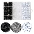 thumbnail image 4 of 240PCS Pony Beads Kit Decorative Plastic Hair Beads DIY Bracelet Crafts with Box, 4 of 10
