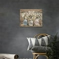 thumbnail image 2 of Rustic Bathroom Canvas Wall Art Farmhouse Bathroom Flower Daisy Hummingbird Wall Decor Country Faith Hope Love Quotes Pictures Prints Framed Modern Artwork for Home Living Room Bedroom 16"x12", 2 of 6