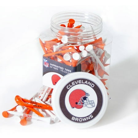 Cleveland Golf Shirts - Team Golf NFL Cleveland Browns Jar Of 175 Golf Tees