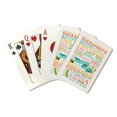 thumbnail image 1 of Sacramento, California, Stacked Typography, Lantern Press, Premium Playing Cards, 52 Card Deck with Jokers, USA Made, 1 of 5