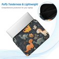 thumbnail image 2 of FORMRS 15"-15.6" Laptop Sleeve Protective Case Soft Carrying Quilted Computer Bag Cover, Cartoon Dinosaur, 2 of 7