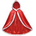 thumbnail image 4 of Capa azul de princesa Elsa de Frozen para niñas, capa con capucha de terciopelo, Cosplay de Halloween, vestido, ropa de otoño e invierno, 4 of 4
