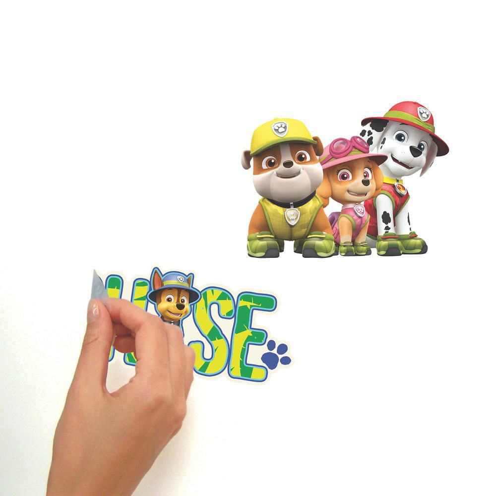 RoomMates Jungle PAW Patrol Peel & Stick Wall Decals
