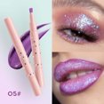 thumbnail image 1 of Fiudx Liquidación De Ofertas Flash Sombra De Ojos Líquida De Diamante Hoja Súper Brillante Cristal Brillante Lápiz De Gusano De Seda Acostado Sombra De Ojos Brillante Líquido Hoja De Alto Brillo Deli, 1 of 3