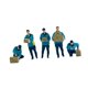 thumbnail image 1 of Figuras de hombres en miniatura perfecl escala 1/64 resina, 1 of 8