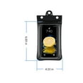 thumbnail image 3 of Xihbxyly Bolsa Impermeable para Teléfono, Protección Ipx8, Diseño Flotante, Brazalete y Cordón Ajustables, Ideal para Playa, Natación, Senderismo y Más, Ajuste Universal para Teléfonos de Hasta 6,5 P, 3 of 7
