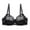 Womens Bras Black, variant on Womens Push Up Sexy Bras, Minimizer Bra for Women - Plus Size Bra with Underwire Woman's Full Coverage Lace Bra Unlined Non Padded Bra S-3XL