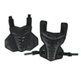 thumbnail image 2 of Motocross Chest Protector, Shock Absorbing Cotton Black Motocross Chest Armor  for Skiing for Off Road Racing, 2 of 7