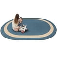 thumbnail image 3 of Portrait 7'8" x 10'9" Oval Area Rug In Color Seaside, 3 of 6