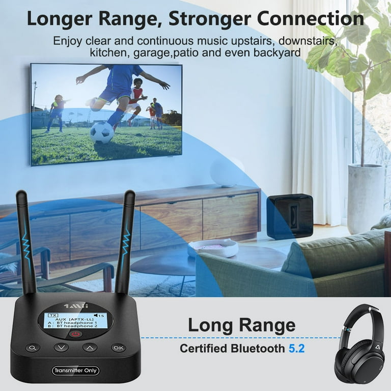 1mii long range bluetooth 5.0 transmitter receiver sale