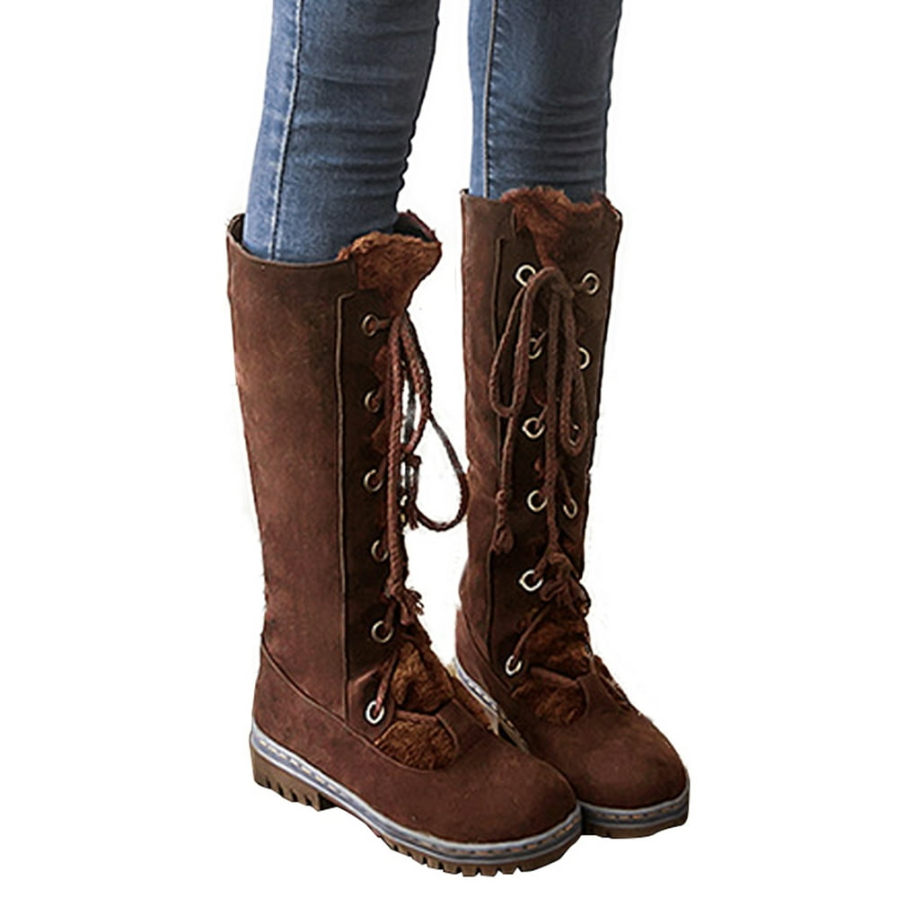 canvas winter boots