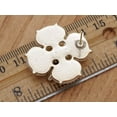 thumbnail image 3 of Royal Golden Tone Faux Pearl White Rhinestone Accented Earrings, 3 of 4