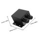 thumbnail image 2 of WEUVEB 2Ud Regulador De Volumen Y Bajo Para Amplificador De Audio En Vehículo Color Negro, 2 of 8