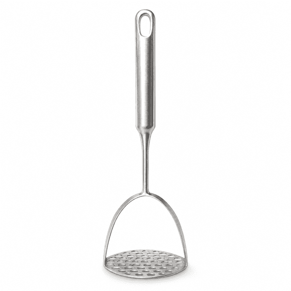 PLERISE Stainless Steel Potato Masher & Ricer – Heavy Duty Mashing Utensil for Sweet Potato, Avocado, Beans, 12.5"