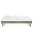 thumbnail image 5 of Modway Billie King Wood Platform Bed Frame in Gray, 5 of 8