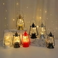 thumbnail image 4 of Retro Led Oil Lamp Lantern Multifunctional Electronic Candle Light Creative Hanging Ornaments Decoration, 4 of 9