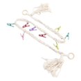 thumbnail image 4 of Hanging Stuffed Animal Storage Chain, Wall Toy Storage Decor Strong Bearing Capacity Sturdy  For Children's Room Beige,Yellow, 4 of 8