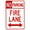 Warning Sign 1, variant on Fire Lane No Parking Both Side Sign - 8"x12" Metal Security Tin Warning Sign, Fire Zone Decor for Street Business Home Wall Safety