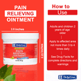 thumbnail image 2 of De La Cruz Maximum Strength Pain Relieving Ointment, With 11% Pure USP Camphor, Pomada de Alcanfor, 5.5 OZ, 2 of 8