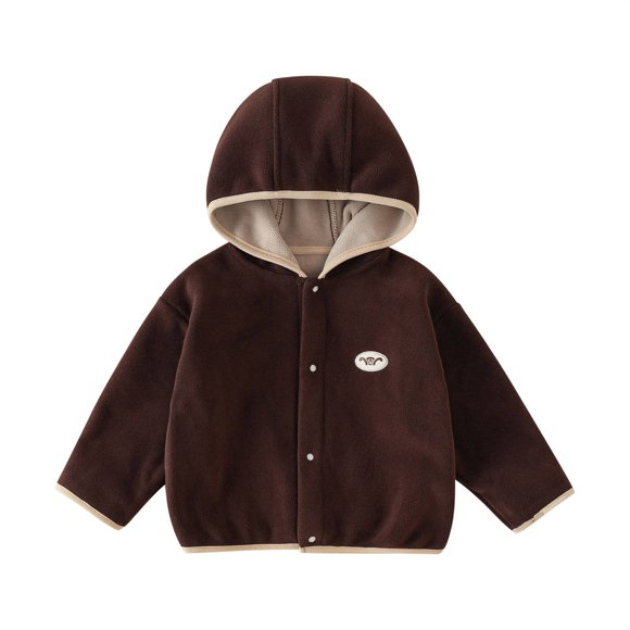 HIPYLO Kids Jackets Boys Size 7/8 4t Boys Winter Coat Baby Waterproof Snowsuit Toddler 2t Boys Clothes Size 10/12 Girls Clothes Boy Clothes 2t Boy 3t, Brown 6-12 Months