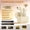 Khaki, variant on New Model of True Wireless 5.3 In-Ear Smart And Comfortable Mini Earbuds, Audio Earplugs, Music TWS, HIFI Deep Bass, 9D Stereo, HD Calling Headphones, Compatible with Android And Iphone