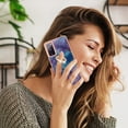 thumbnail image 5 of Mantto For Samsung Galaxy S20 FE Case,Ring Holder Stand Marble Pattern 3 in 1 Rugged Shockproof Hybrid Hard PC Soft Rubber Bumper Drop Protective Girls Women Boy Men Phone Cases,Purple, 5 of 6