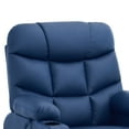 thumbnail image 5 of MCombo Power Lift Recliner Chair with Extended Footrest for Elderly, Faux Leather(Navy Blue), 5 of 7