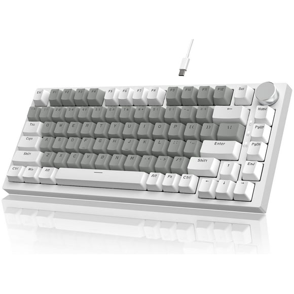 Teclado mecánico para juegos A.JAZZ AK820 75% USB-C con cable