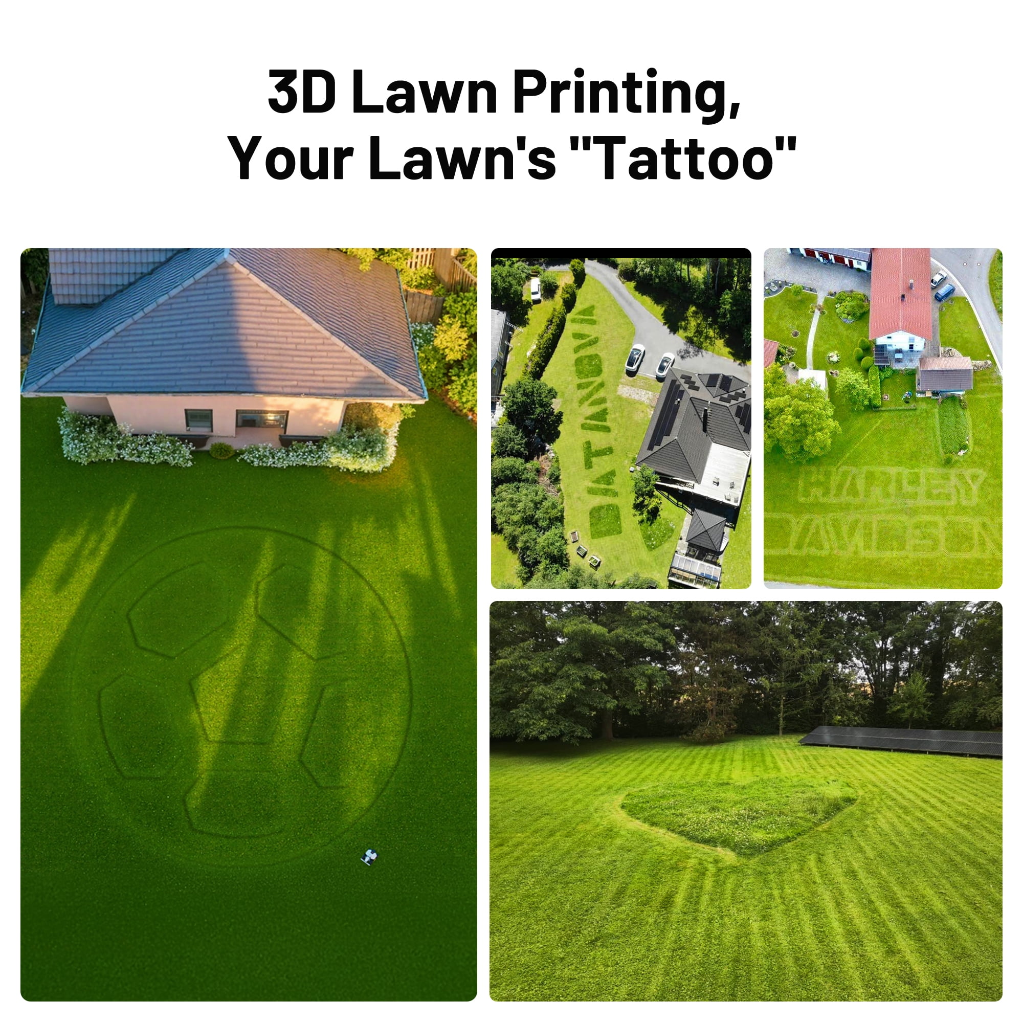 Mammotion LUBA Mini AWD 1500H Robot Lawn Mower with 4G, Reception 0.37 Acre, Max. 0.45 Acre, Cutting Height 0.8"-2.6"
