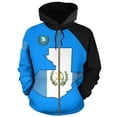 thumbnail image 4 of Sudadera con capucha para hombre, ropa deportiva informal para exteriores, primavera 2024, con emblema nacional guatemalteco, estampado 3D, bolsillos, abrigo, ropa para hombre, jerséis, 4 of 5