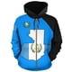 thumbnail image 3 of Sudadera con capucha para hombre, ropa deportiva informal para exteriores, primavera 2024, con emblema nacional guatemalteco, estampado 3D, bolsillos, abrigo, ropa para hombre, jerséis, 3 of 4