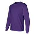 thumbnail image 2 of Ultra Cotton Long Sleeve T-Shirt, 5XL, Purple, 2 of 3
