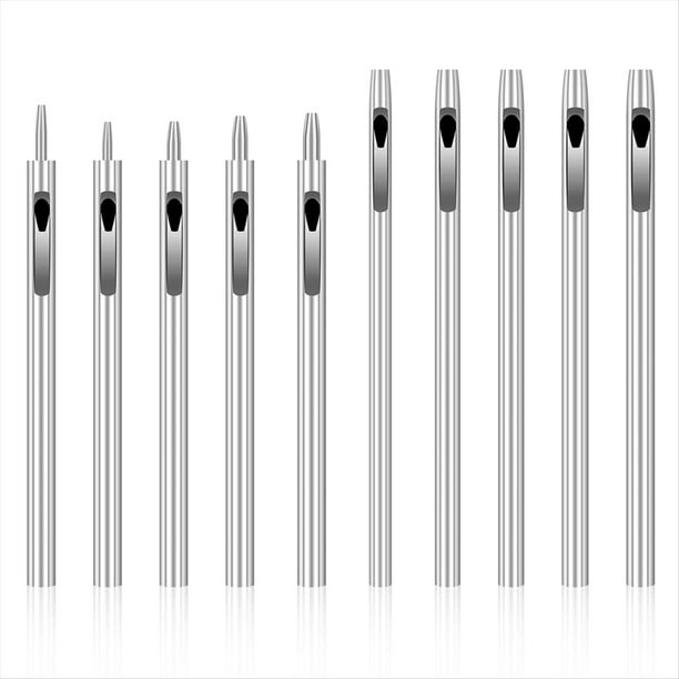 Juego de Herramientas Perforadoras de de 10 Piezas, Perforadora Redonda para Correa de Reloj de 0,5 mm A 5 mm para Cinturones, Lona
