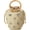 C-beige, variant on Summer Straw Women's Bags Pearl Flower Bucket Handbags Rhombus Handbags Woven Rattan Shell Handbags Drawstring