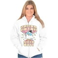 thumbnail image 3 of Vintage Candy Cartoon Never Quit Zip Up Hoodie Men's Women's Brisco Brands M, 3 of 6