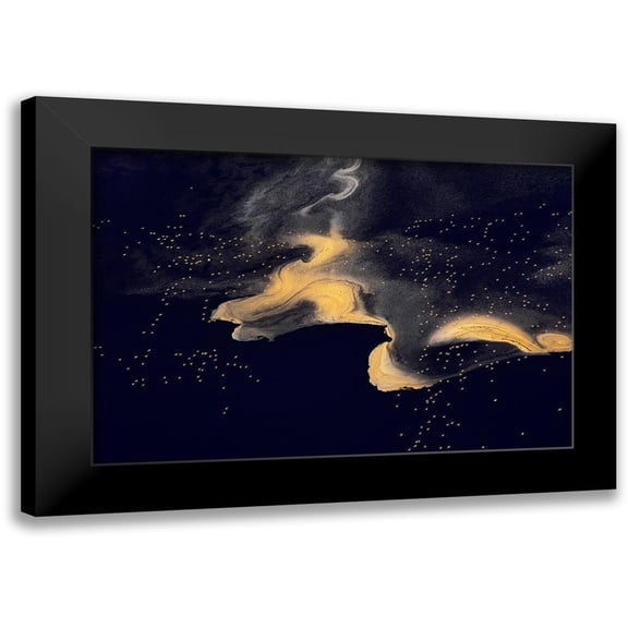 Chang, Phillip 14x11 Black Modern Framed Museum Art Print Titled - Natron lake